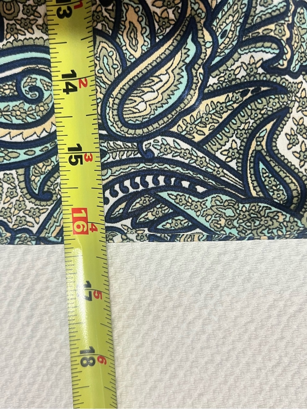 Earthbound Trading Wide Leg Paisley Print cinched Waist Pants - size Med. - Picture 11 of 11